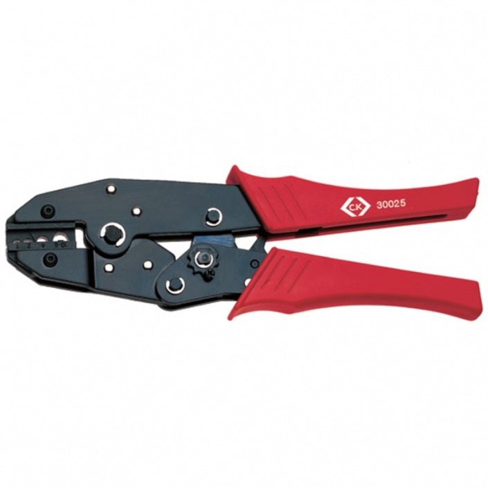 CK Tools 430025 Ratchet Crimping Pliers for Non-Insulated Terminals 1 ...