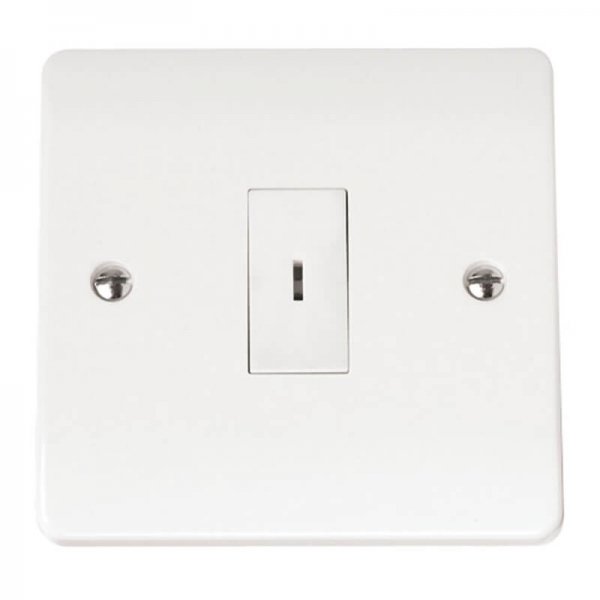 Scolmore Click Mode 10A 1 Gang 2 Way Key Switch