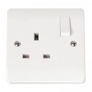 Scolmore Click Mode 13A 1 Gang DP Switched Socket