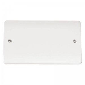 Scolmore Click Mode 2 Gang Blank Plate