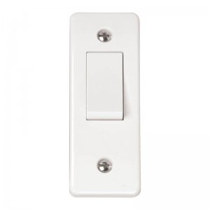 Scolmore Click Mode 10A 1 Gang 2 Way Architrave Switch