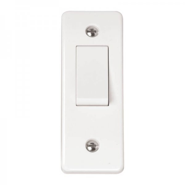 Scolmore Click Mode 10A 1 Gang 2 Way Architrave Switch