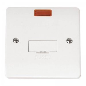 Scolmore Click Mode Unswitched Fused Spur With Neon
