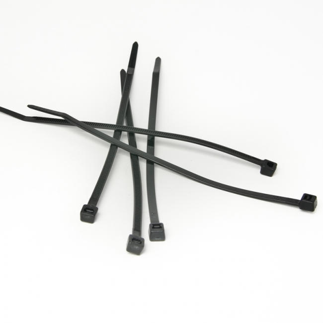 140 x 3.6mm Cable Ties Black (Pack of 100) DTR Electrical Supplies