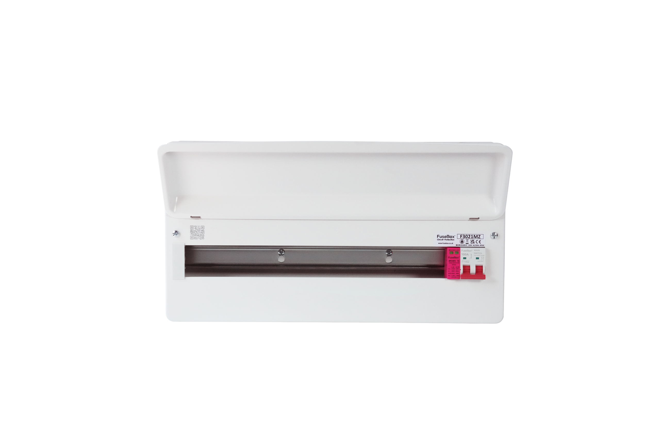 FuseBox Consumer Unit 21 Way 100A RCBO - T2 SPD F3021MZ - Image 2