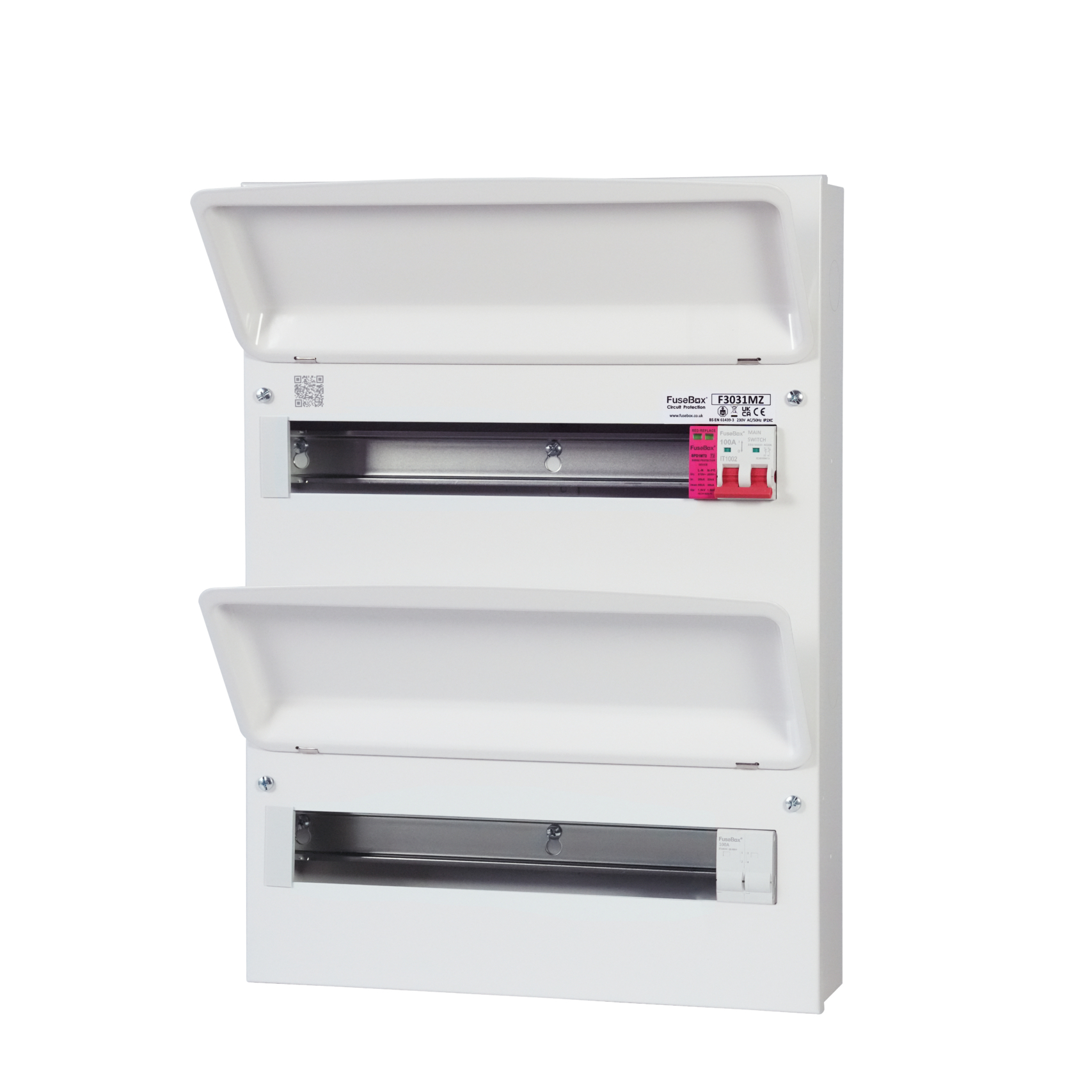 FuseBox Consumer Unit 31 Way RCBO – T2 SPD F3031MZ