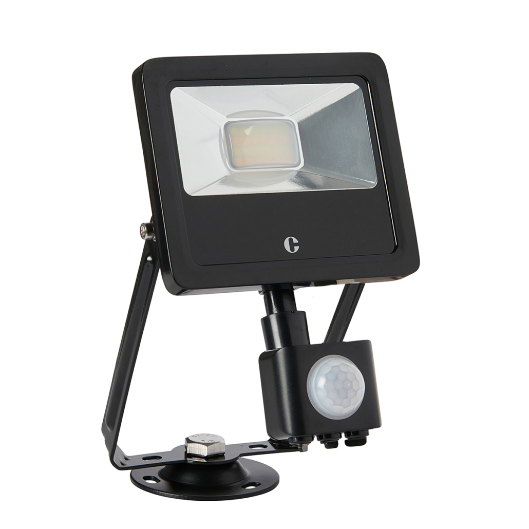 Collingwood 10w Colour Switchable LED PIR Floodlight 3000k/4000k/6500k