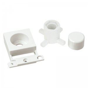 Scolmore Click MiniGrid Dimmer Module Mounting Kit - Click White