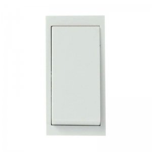Scolmore Click New Media 10A 2 Way Switch Module - White