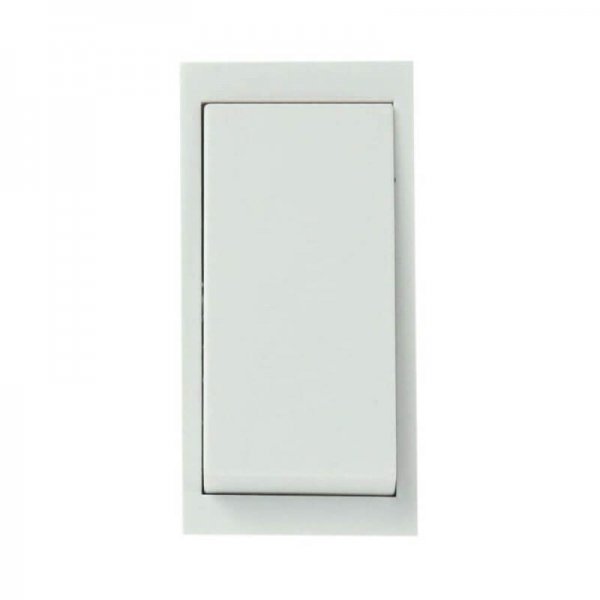 Scolmore Click New Media 10A 2 Way Switch Module - White